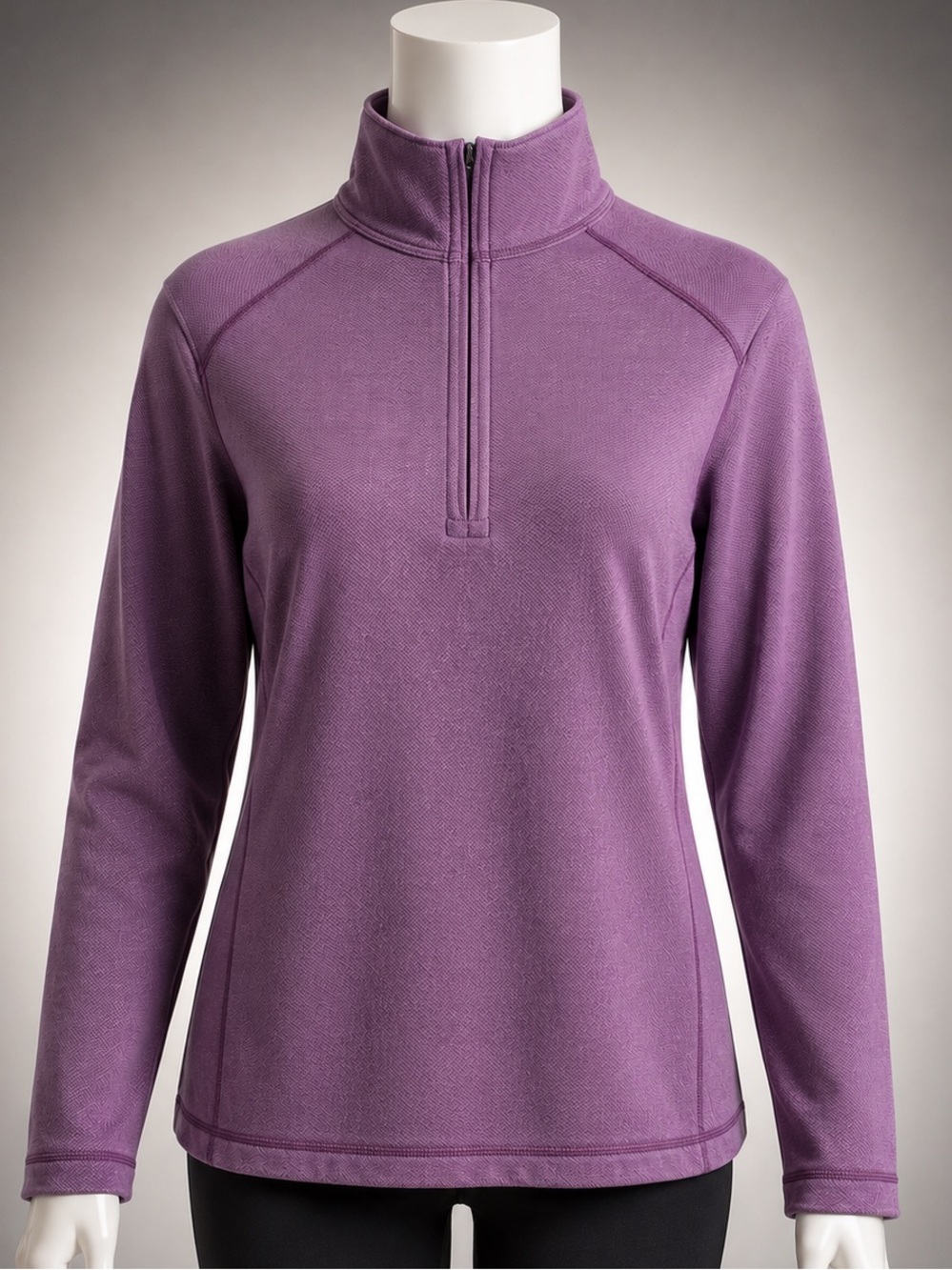 Tommy Bahama Mauve Quarter-Zip Pullover